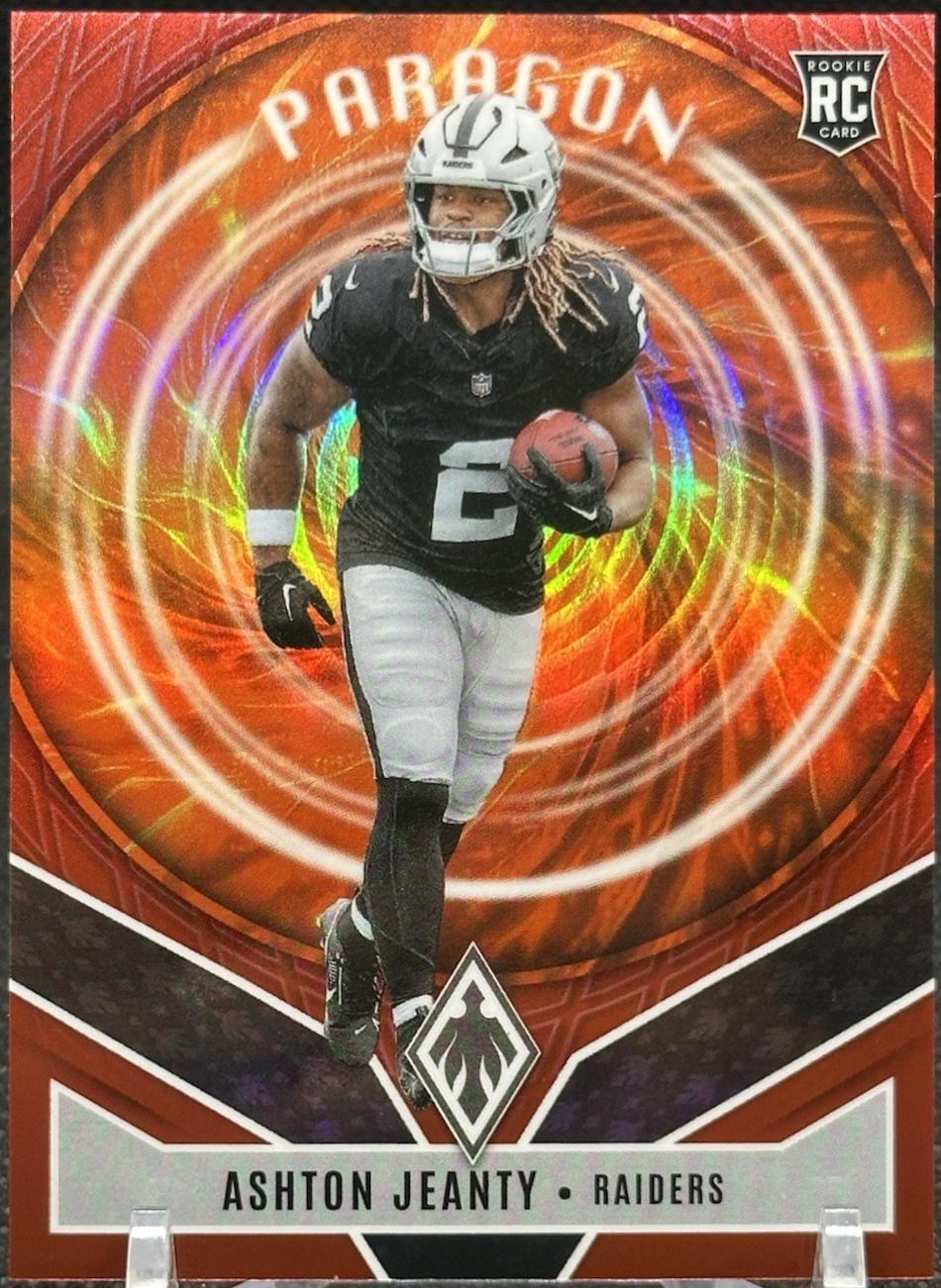 2025 Panini Phoenix Paragon Ashton Jeanty [Red] #10 card