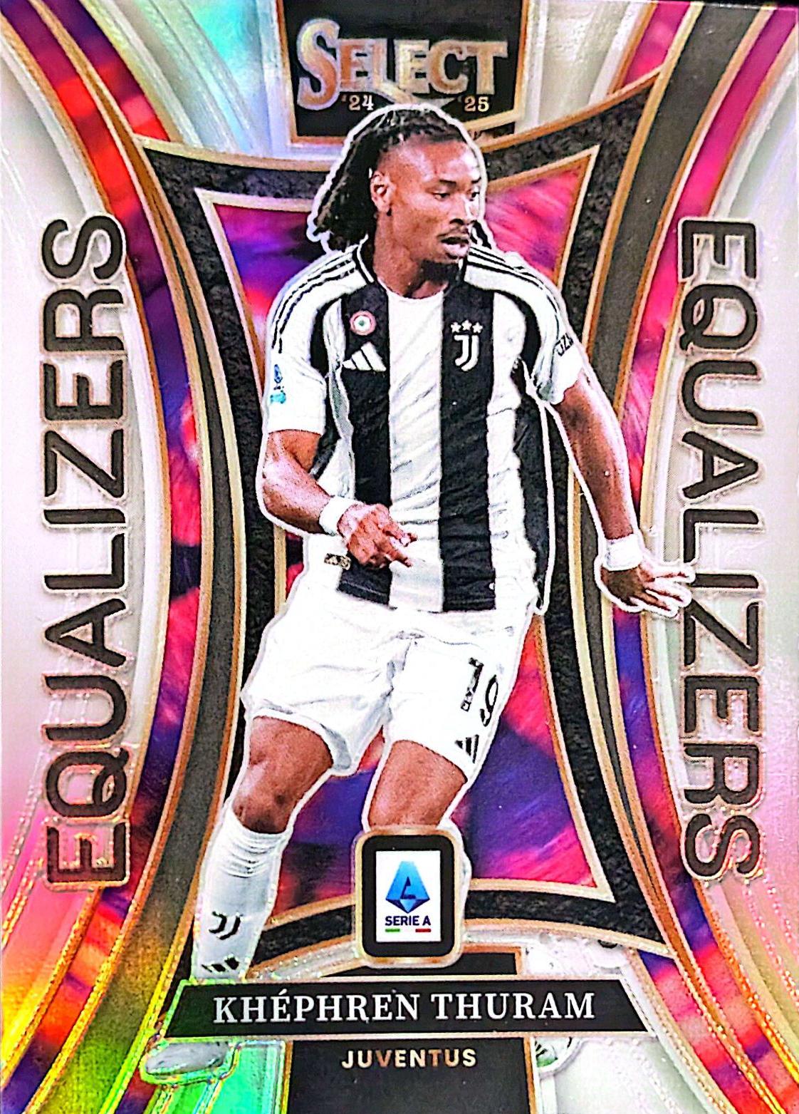 Khephren Thuram #24 2024 Panini Select Serie A Equalizers