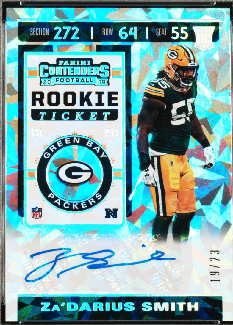 Za'Darius Smith #154 2019 Panini Contenders Football