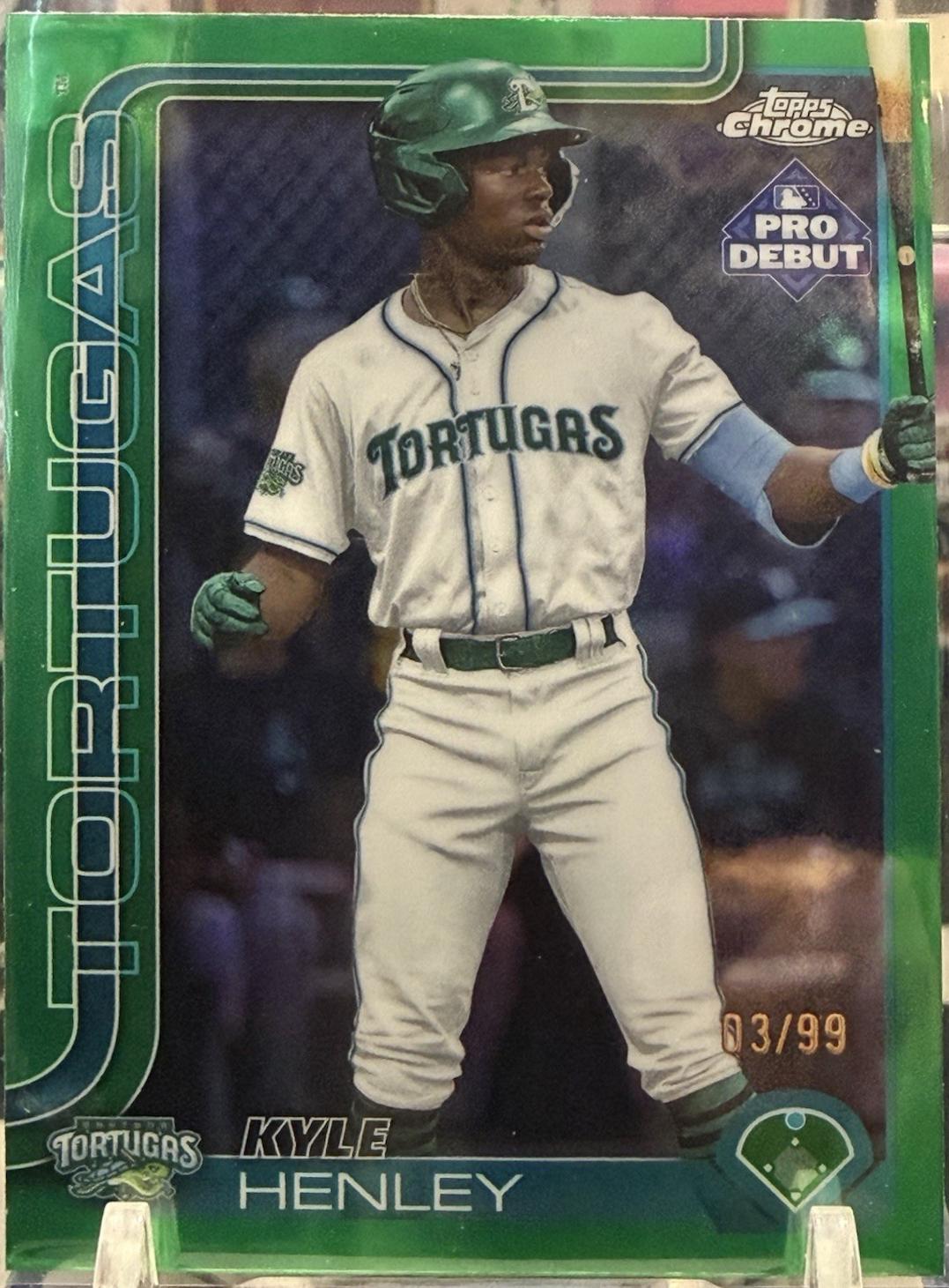 Kyle Henley [Green Refractor] #PDC-112