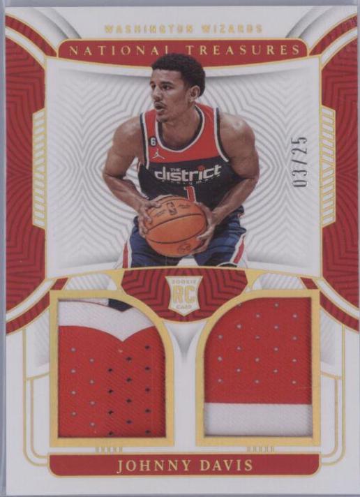 Johnny Davis [Patch Autograph Gold] #136