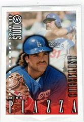 Mike Piazza [Silver Press Proof] #62 Baseball Cards 1998 Studio Prices
