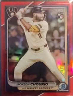 Jackson Chourio [Red Refractor] #69