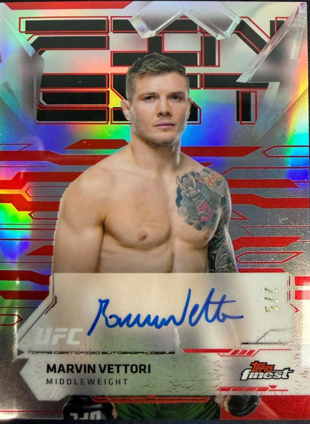 Marvin Vettori [Red Refractor] #FA-MI