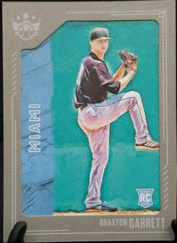 Braxton Garrett #48 Baseball Cards 2021 Panini Diamond Kings