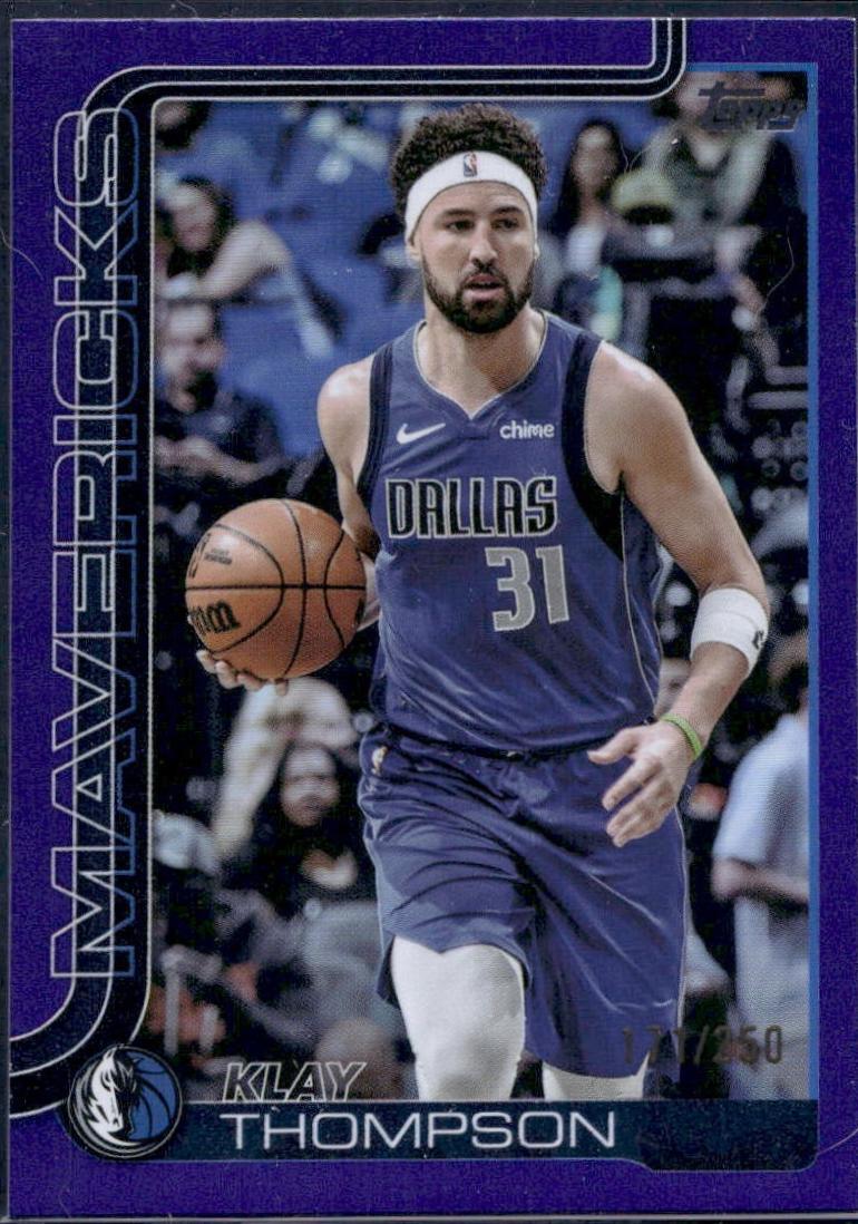 Klay Thompson [Holo Purple Foil] #170 Prices | 2025 Topps
