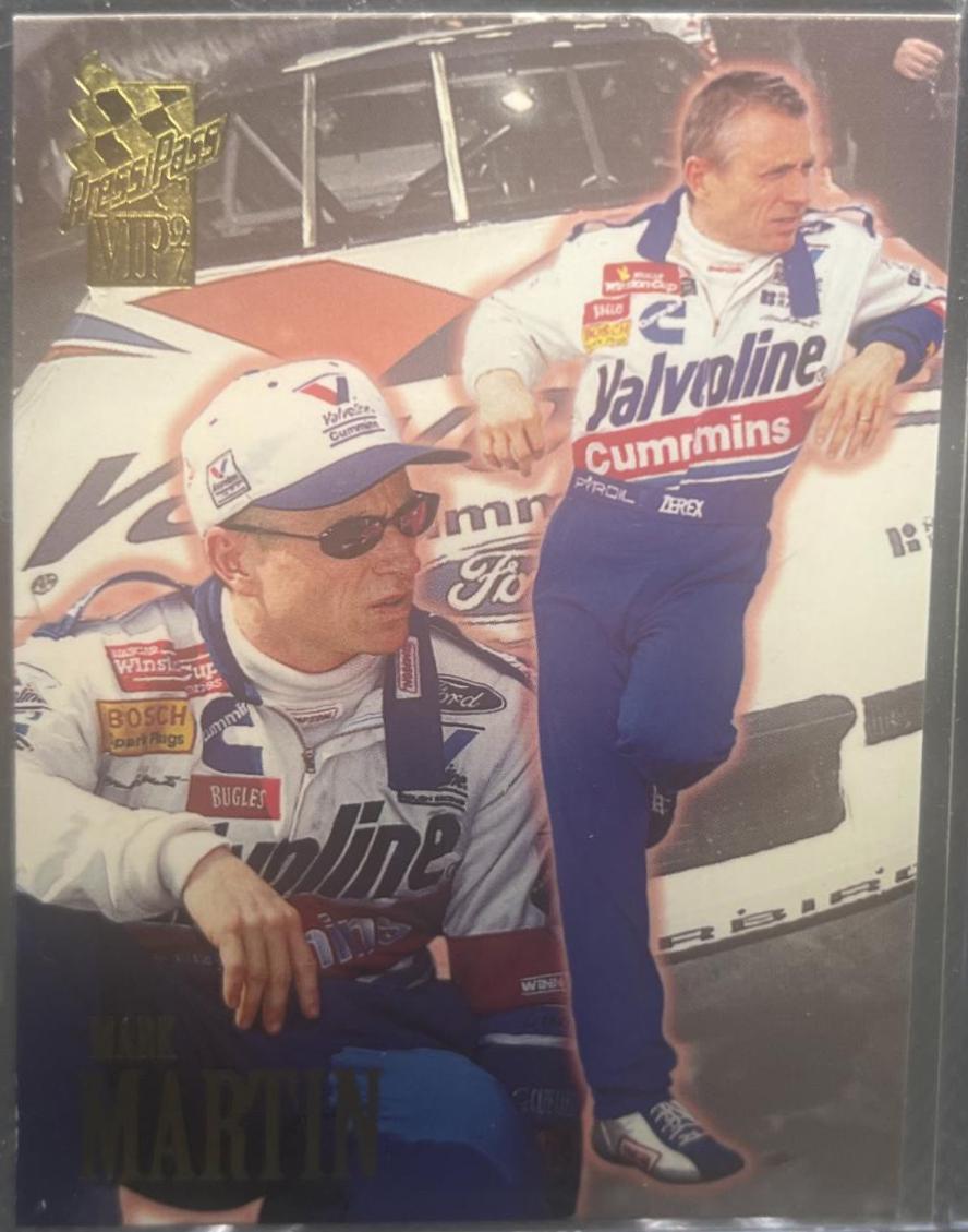 Mark Martin #16 Racing Cards 1997 Press Pass NASCAR