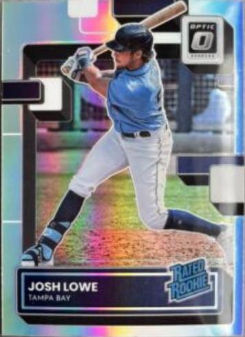 Josh Lowe #55 Baseball Cards 2022 Panini Donruss Optic