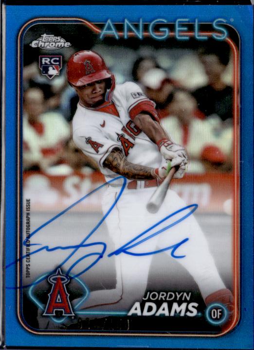 Jordyn Adams [Blue Refractor] #RA-JA