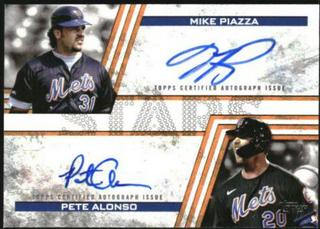 Pete Alonso, Mike Piazza