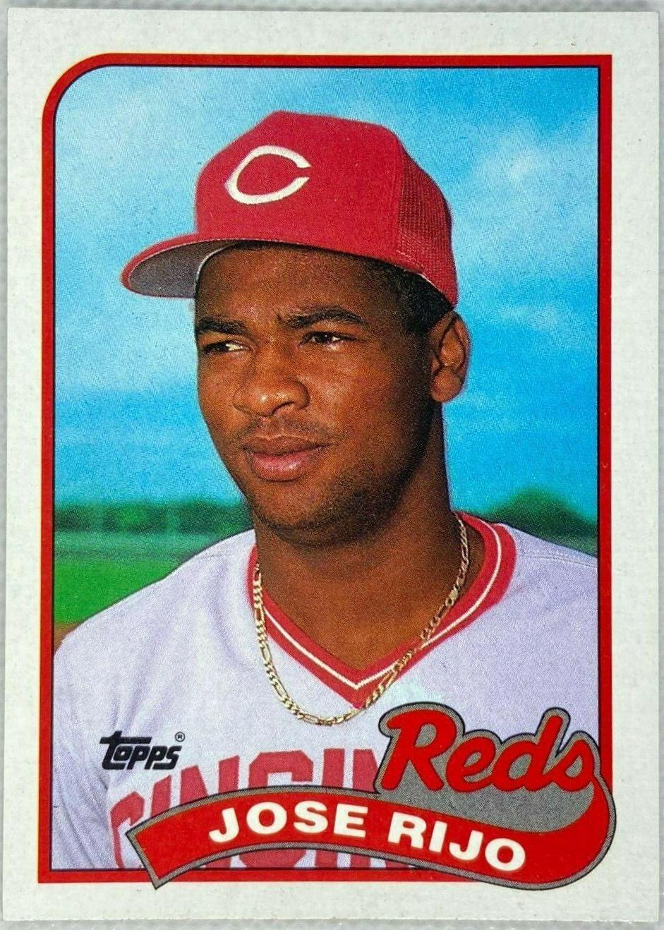Jose Rijo #135 Baseball Cards 1989 Topps
