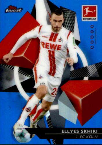 Ellyes Skhiri #50 2020 Topps Finest Bundesliga Soccer