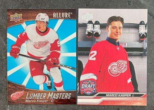 Marco Kasper #LM-11 Hockey Cards 2023 Upper Deck Allure Lumber Masters