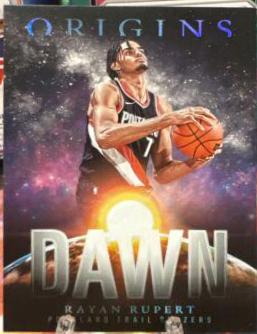 Rayan Rupert #3 Basketball Cards 2023 Panini Origins Dawn