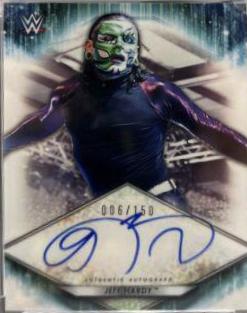 Jeff Hardy #A-JH Wrestling Cards 2021 Topps WWE Autographs