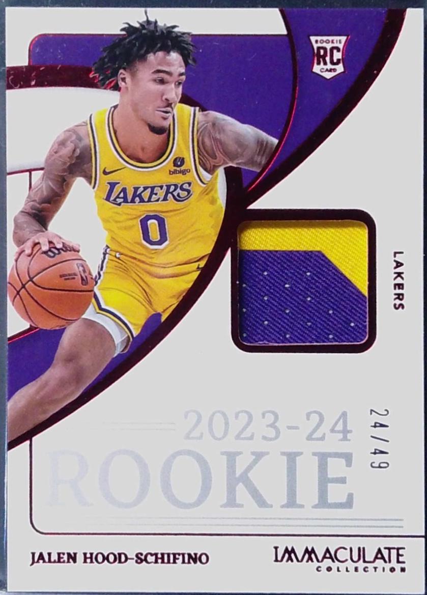 Jalen Hood-Schifino [Red Rookie Patch] #151