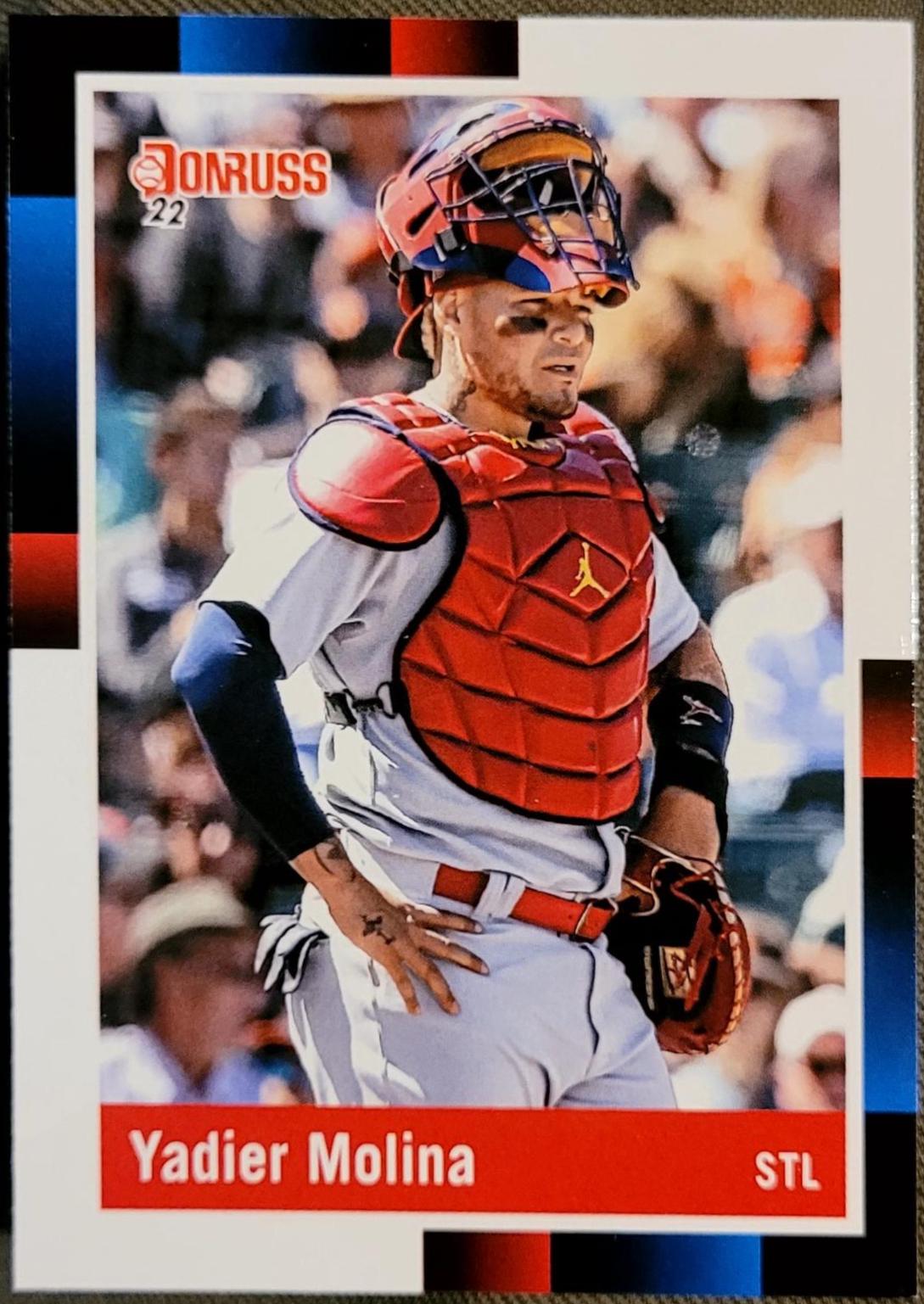 Yadier Molina #263 2022 Panini Donruss Baseball