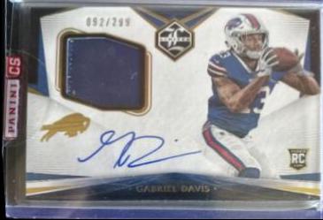 Gabriel Davis [Patch Autograph] #138