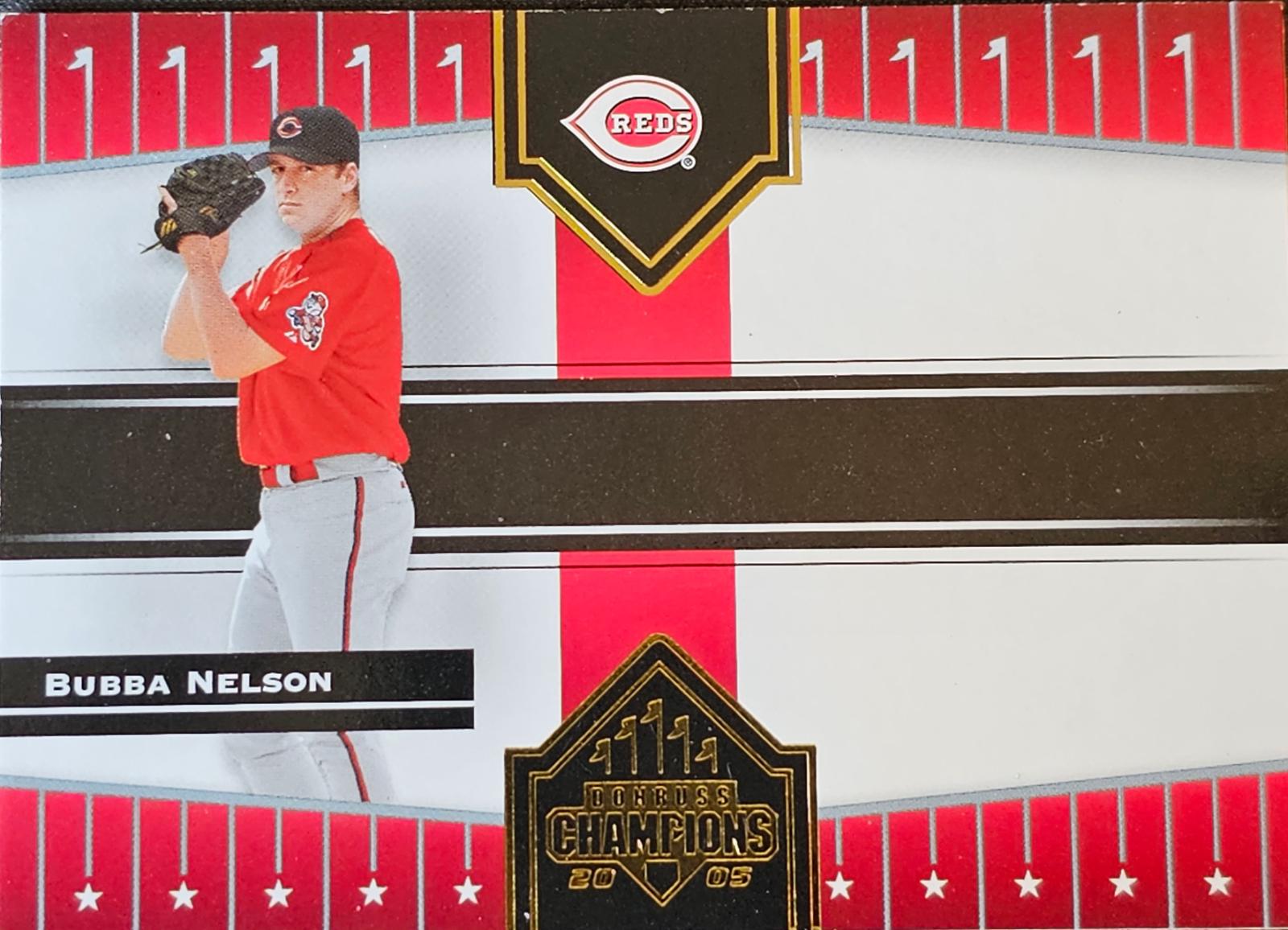 Bubba Nelson #371 Baseball Cards 2005 Donruss Champions