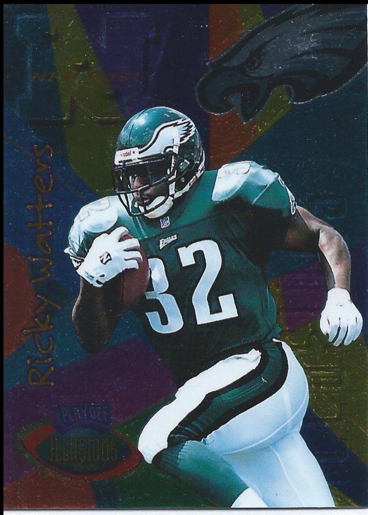 Ricky Watters #87 1996 Playoff Illusions Football