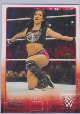 AJ Lee #2 Wrestling Cards 2015 Topps WWE
