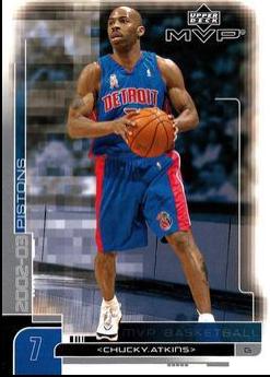 Chucky Atkins #48 Basketball Cards 2002 Upper Deck MVP