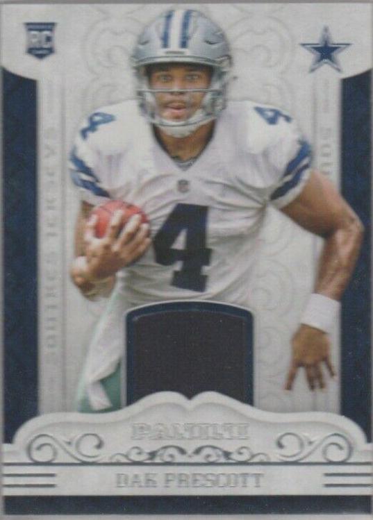 Dak Prescott #29 Football Cards 2016 Panini Squires Jerseys