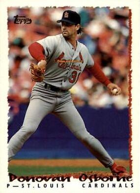 Donovan Osborne #42T 1995 Topps Traded Baseball