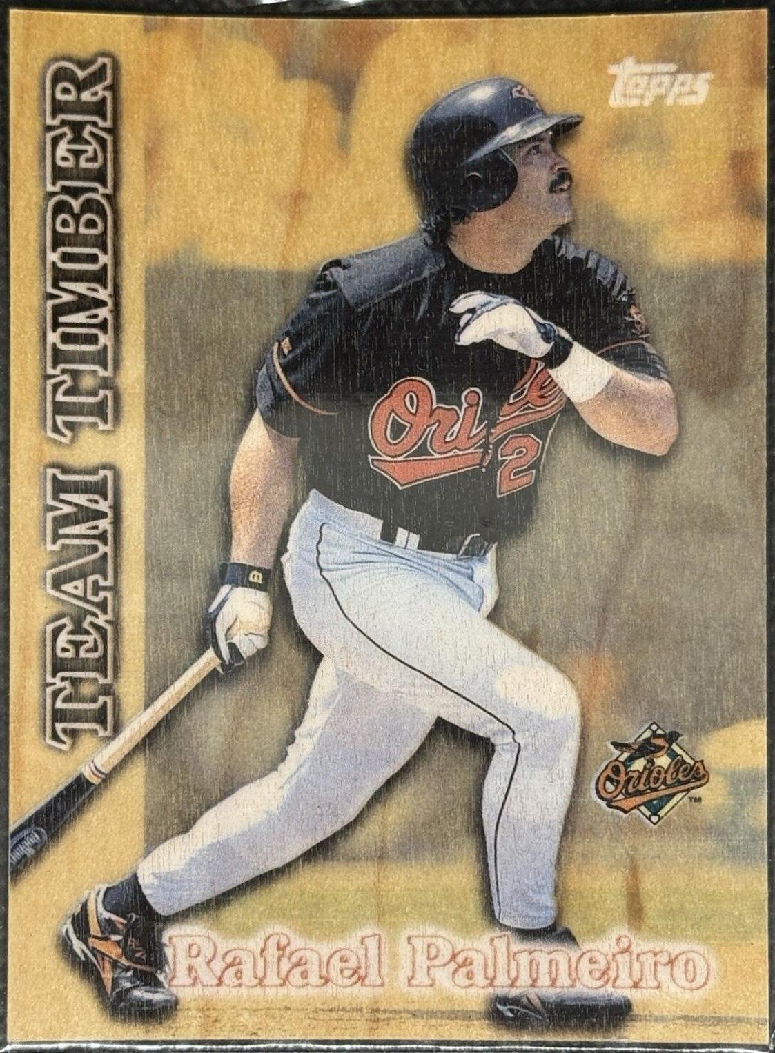 Rafael Palmeiro #TT8 Baseball Cards 1997 Topps Team Timber