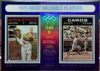 Joe Torre / Vida Blue