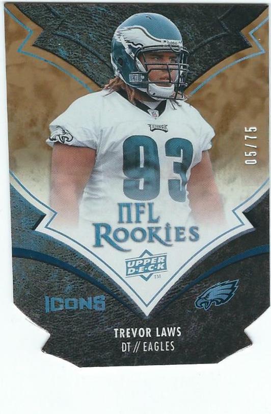 Trevor Laws [Gold Die Cut] #196