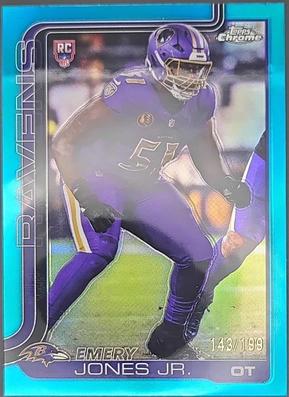 Emery Jones Jr. [Teal Wave] #386