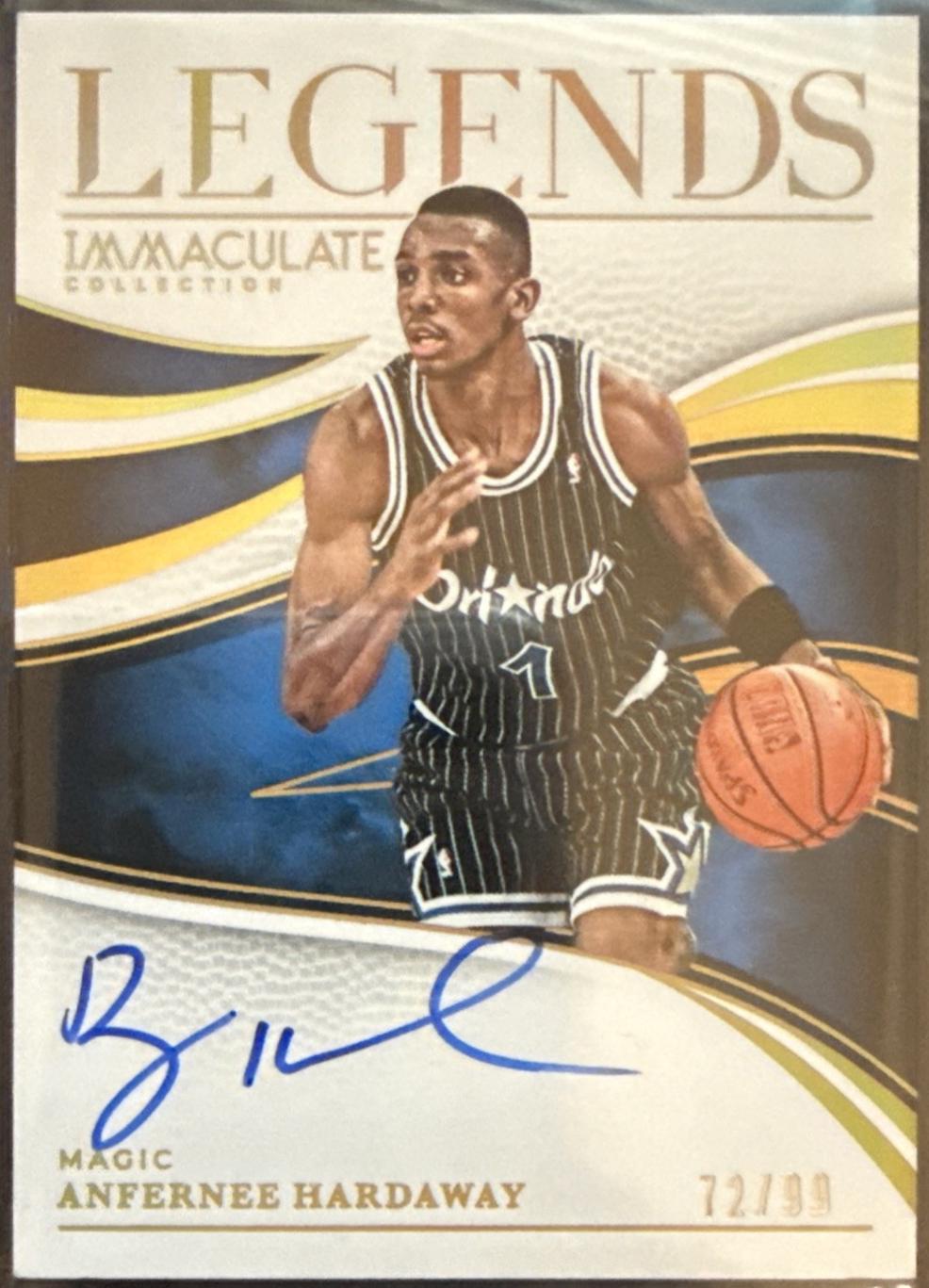Panini Immaculateマクアリスター 直筆サインカード 10/49 Anfernee Hardaway #14 Prices | 2024 Panini Immaculate Signature