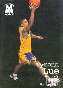Tyronn Lue #33 Basketball Cards 1998 Skybox Molten Metal
