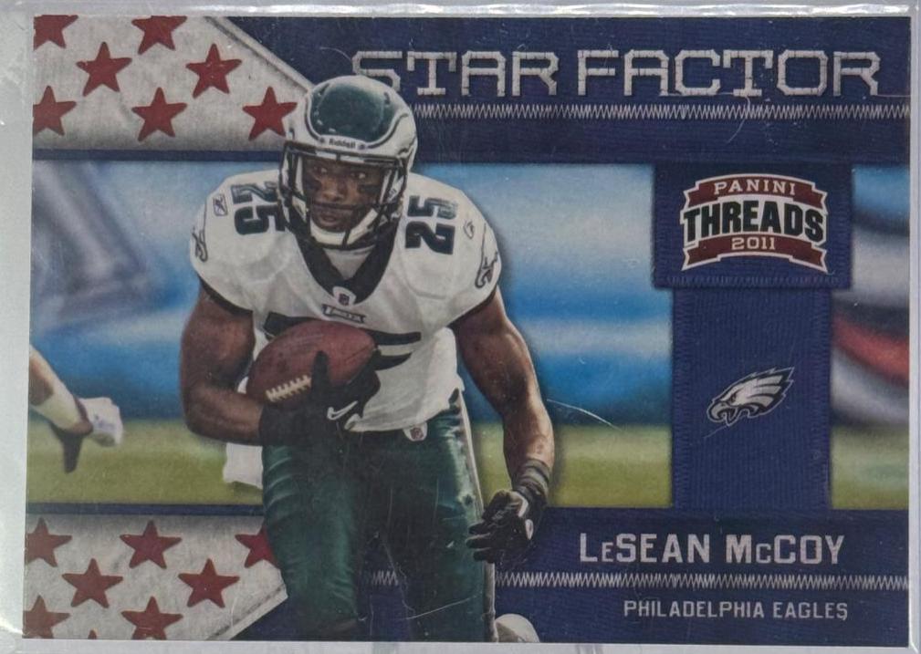 LeSean McCoy #17 Football Cards 2011 Panini Threads Star Factor