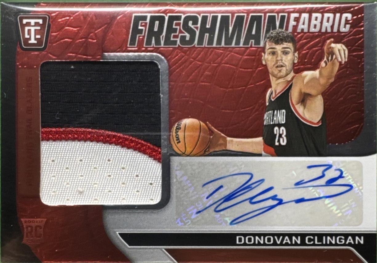 Donovan Clingan [Mirror Red] #FFS-DON