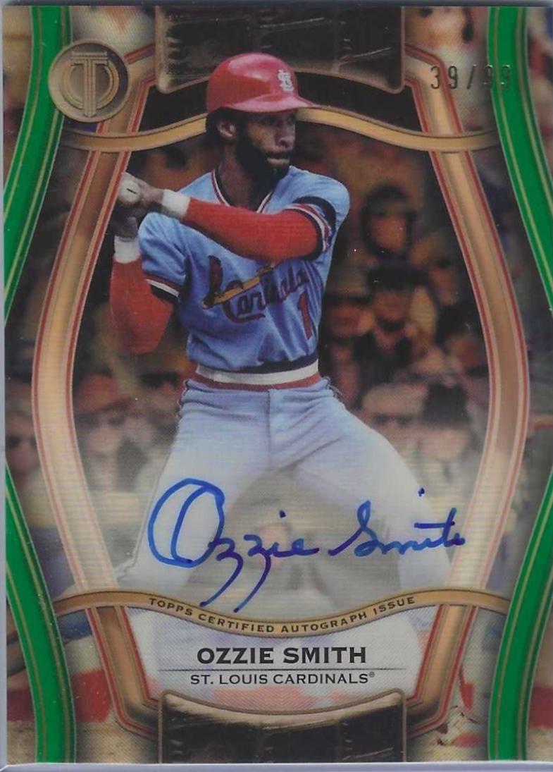 Ozzie Smith [Green] #PTGA-OS