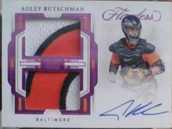 Adley Rutschman #DMA-AR 2022 Panini Flawless Baseball Dual Memorabilia Autographs
