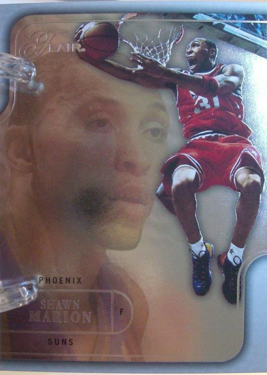 Shawn Marion #25 Basketball Cards 2003 Flair
