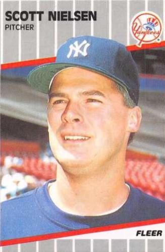 Scott Nielson #261 Baseball Cards 1989 Fleer