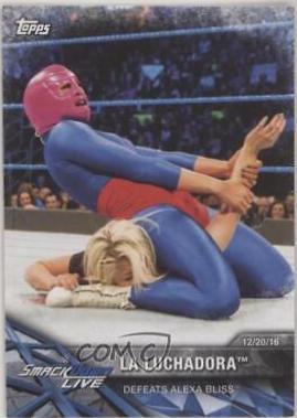 La Luchadora #WWE-21 Wrestling Cards 2017 Topps WWE Women's Division Matches & Moments