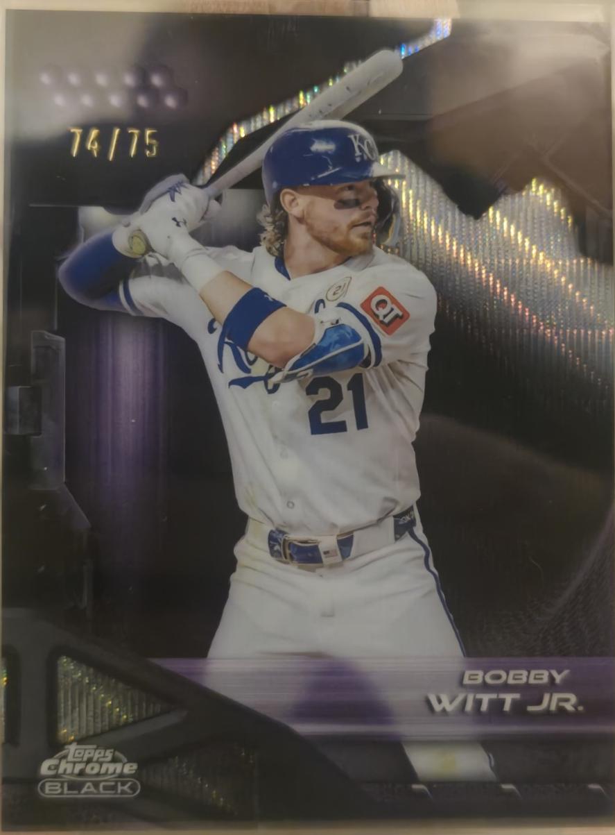 Bobby Witt Jr. [Purple Wave Refractor] #73