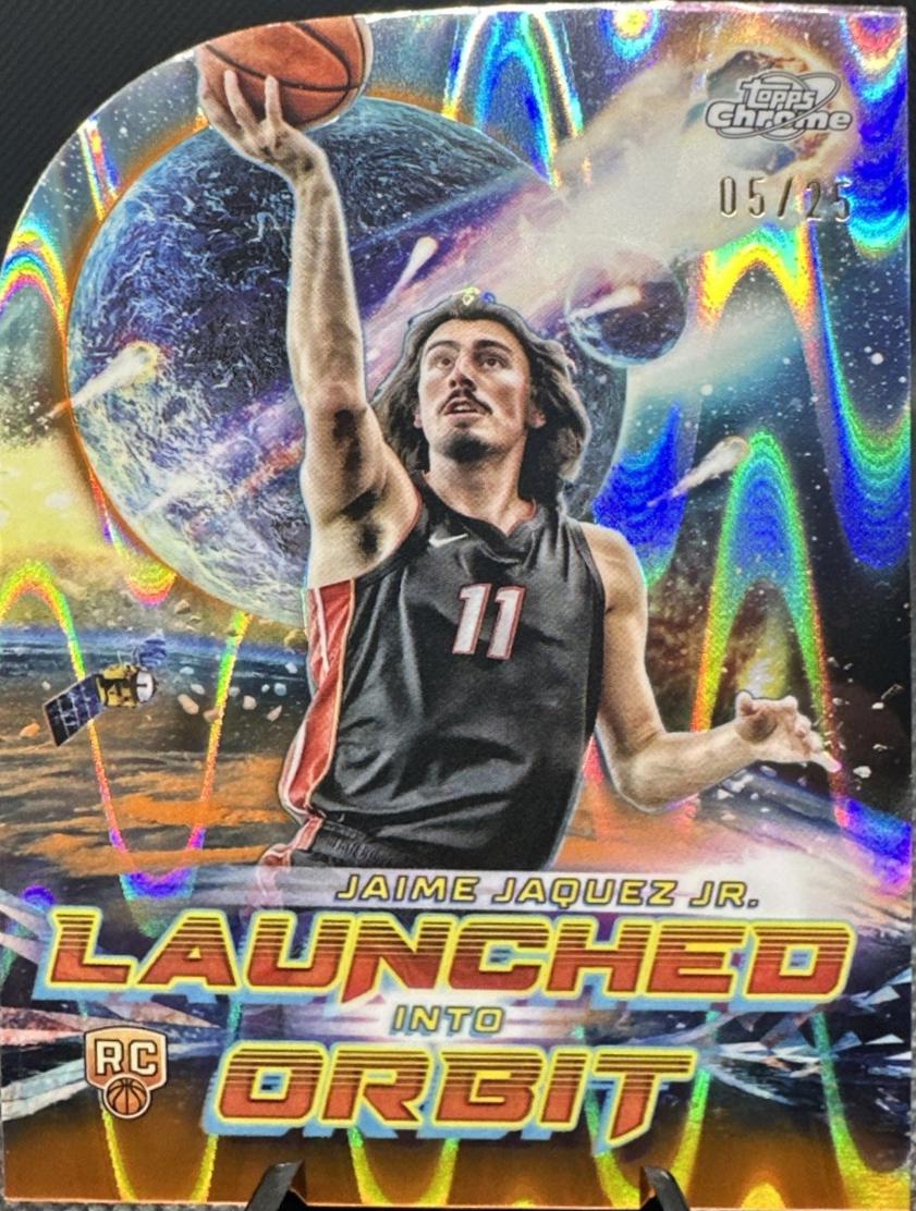 Jaime Jaquez Jr. [Orange Galactic Refractor] #LIO-6