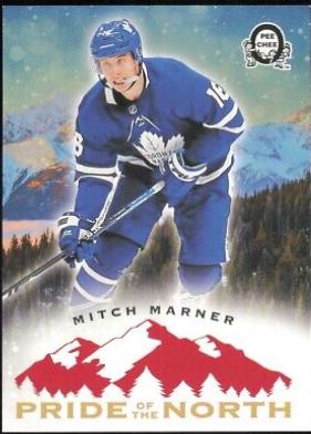 Mitch Marner #P-25 Hockey Cards 2018 O-Pee-Chee Coast-to-Coast Pride of the North