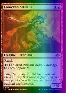 Panicked Altisaur