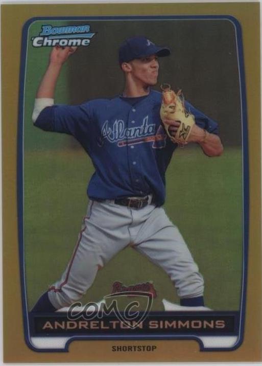 Andrelton Simmons [Gold Refractor] #BCP109
