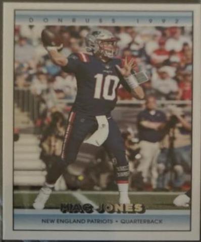 Mac Jones #10 Football Cards 2022 Panini Donruss Retro 1992