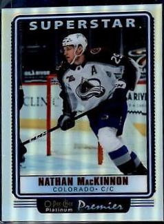 Nathan MacKinnon #OP4 Hockey Cards 2021 O-Pee-Chee Platinum Premier