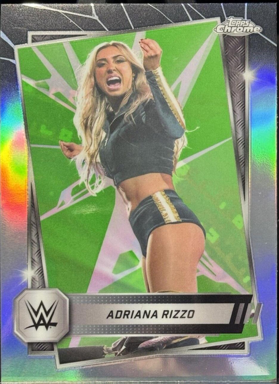 Adriana Rizzo [Neon Green Black Refractor] #18 Prices | 2025 Topps ...