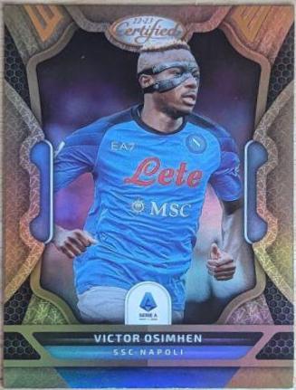 Victor Osimhen #141 Soccer Cards 2022 Panini Chronicles Serie A